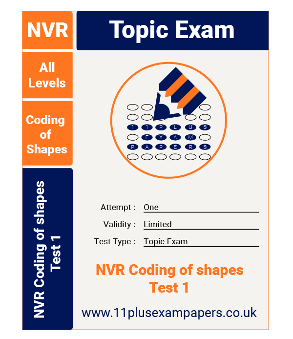 NVR Coding Of Shapes Test No 1